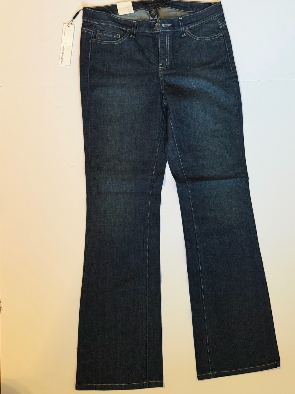 Calvin Klein Jeans Women’s Dark Indigo Boot Cut Denim - Picture 4 of 8